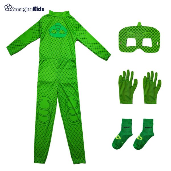 pj-masks-gekko-02 خرید آنلاین و حضوری لباس کودک شخصیت PJMASKS Gekko | سیسمونی ارمغان کیدز