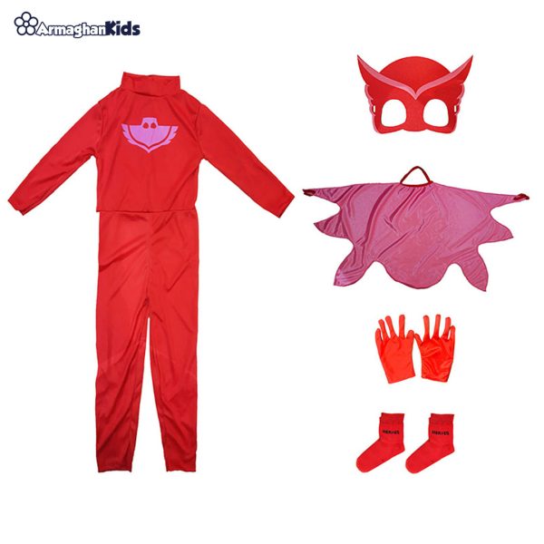 خرید آنلاین و حضوری لباس کودک شخصیت PJMASKS Owlette | سیسمونی ارمغان کیدز