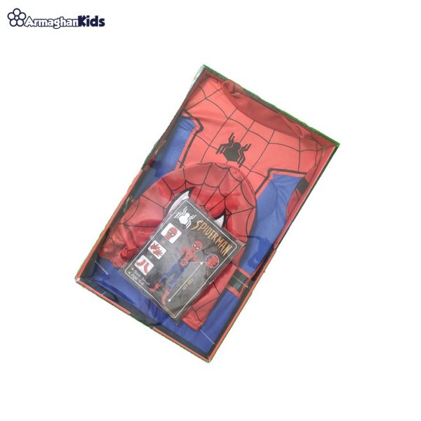 خرید آنلاین و حضوری لباس کودک شخصیت مرد عنکبوتی | سیسمونی ارمغان کیدز