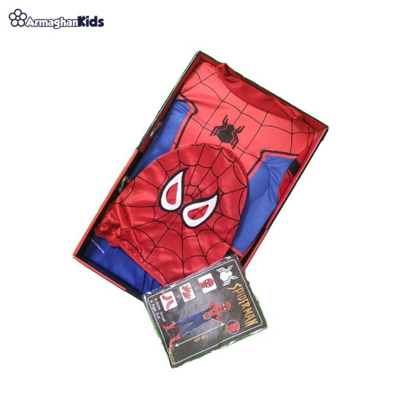 خرید آنلاین و حضوری لباس کودک شخصیت مرد عنکبوتی | سیسمونی ارمغان کیدز