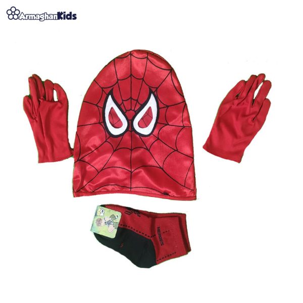 خرید آنلاین و حضوری لباس کودک شخصیت مرد عنکبوتی | سیسمونی ارمغان کیدز