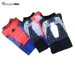 خرید آنلاین و حضوری لباس کودک شخصیت مرد عنکبوتی | سیسمونی ارمغان کیدز