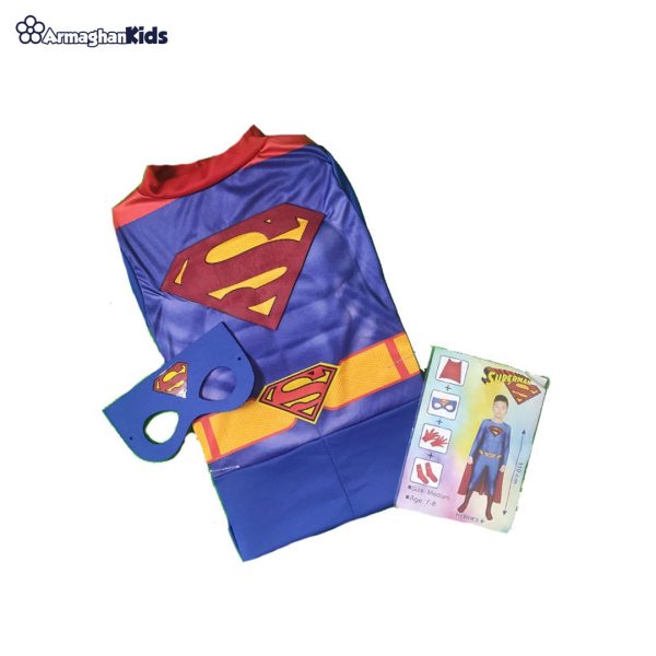 خرید آنلاین و حضوری لباس کودک شخصیت سوپرمن | سیسمونی ارمغان کیدز