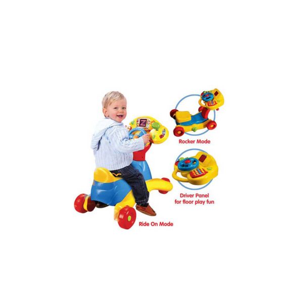 مشخصات قیمت و خرید چهار چرخ و راکر کودک وی تک vtech کد 070503 | سیسمونی ارمغان کیدز