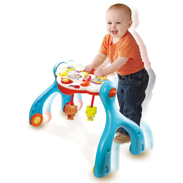 vtech-little-friendlies-3in1-baby-center-7 مشخصات٬ قیمت و خرید واکر و میز بازی آموزشی موزیکال چندکاره کودک وی تک vtech کد ۱۵۶۶۰۳ | سیسمونی ارمغان کیدز