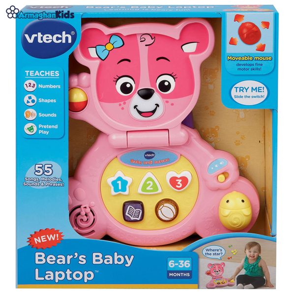 خرید آنلاین و حضوری اسباب بازی لب تاب آموزشی و موزیکال وی تک | سیسمونی ارمغان کیدز