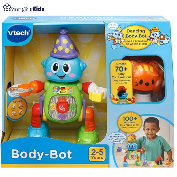 Vtech-Body-Bot-1 خرید آنلاین و حضوری اسباب بازی ربات موزیکال هوش و سرگرمی وی تک | سیسمونی ارمغان کیدز