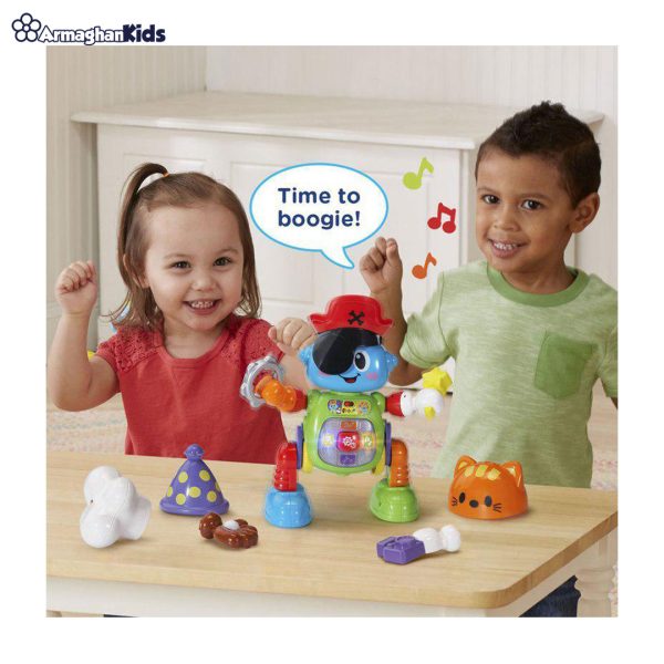 خرید آنلاین و حضوری اسباب بازی ربات موزیکال هوش و سرگرمی وی تک | سیسمونی ارمغان کیدز