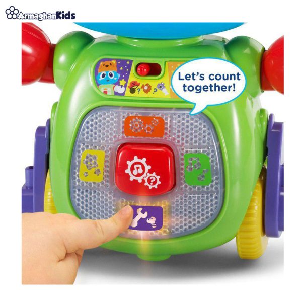 خرید آنلاین و حضوری اسباب بازی ربات موزیکال هوش و سرگرمی وی تک | سیسمونی ارمغان کیدز