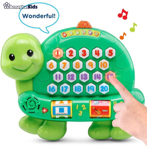 خرید آنلاین و حضوری اسباب بازی لاک‌پشت آموزشی٬ هوش و سرگرمی وی تک | سیسمونی ارمغان کیدز