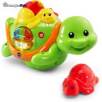 خرید آنلاین و حضوری اسباب بازی حمام لاک پشت موزیکال وی تک | سیسمونی ارمغان کیدز