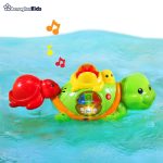 خرید آنلاین و حضوری اسباب بازی حمام لاک پشت موزیکال وی تک | سیسمونی ارمغان کیدز