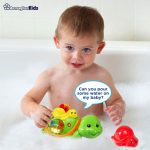 خرید آنلاین و حضوری اسباب بازی حمام لاک پشت موزیکال وی تک | سیسمونی ارمغان کیدز