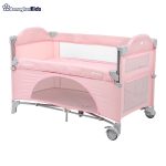 خرید آنلاین و حضوری تخت و پارک کیکابو kikkaboo مدل Milky Way | سیسمونی ارمغان کیدز