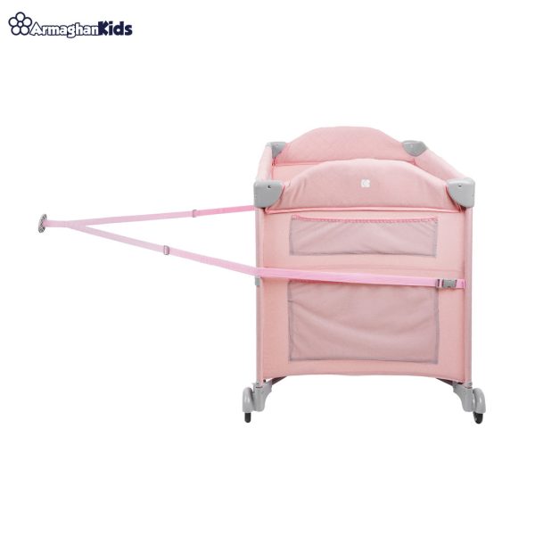 خرید آنلاین و حضوری تخت و پارک کیکابو kikkaboo مدل Milky Way | سیسمونی ارمغان کیدز