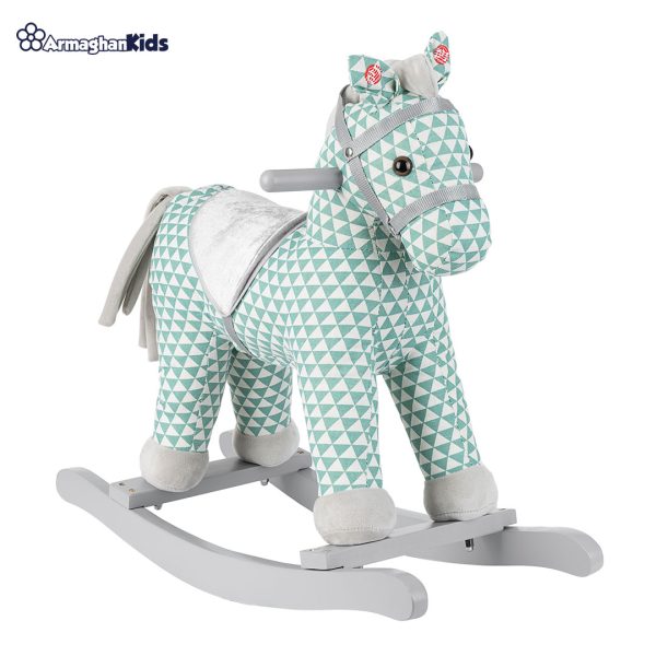 kikkaboo-green-horse-rocking-toy-1 خرید آنلاین و حضوری ست غذاخوری کودک کیکابو مدل بامبو | سیسمونی ارمغان کیدز
