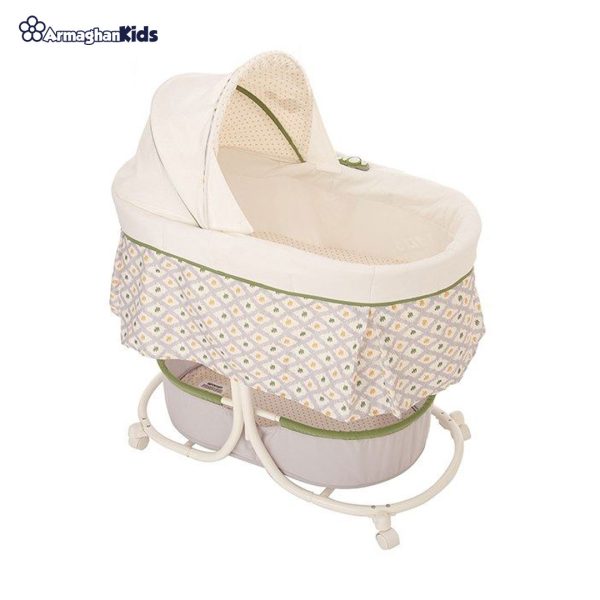 summer-infant-soothe-and-sleep-bassinet-with-motion-01 خرید آنلاین و حضوری گهواره موزیکال نوزاد سامر | سیسمونی ارمغان کیدز