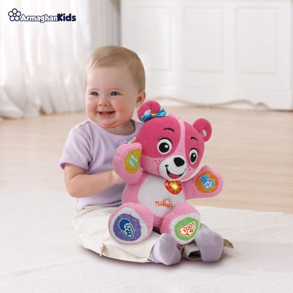 خرید آنلاین و حضوری عروسک بچه خرس سخنگوی وی تک | سیسمونی ارمغان کیدز