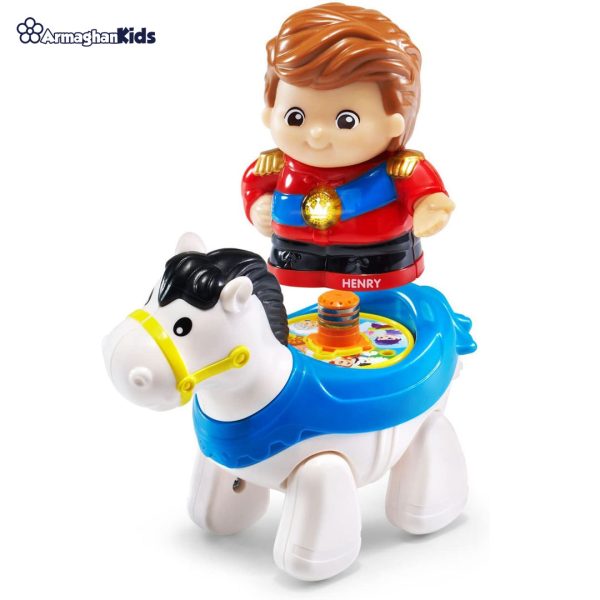 خرید آنلاین و حضوری اسباب بازی موزیکال آدمک اسب سوار وی تک | سیسمونی ارمغان کیدز