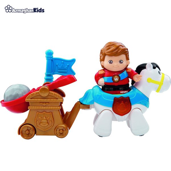vtech-prince-henry-his-horse-5 خرید آنلاین و حضوری اسباب بازی موزیکال آدمک اسب سوار وی تک | سیسمونی ارمغان کیدز