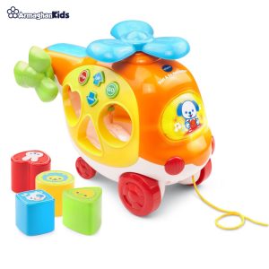 خرید آنلاین و حضوری اسباب بازی هلی کوپتر آموزشی موزیکال وی تک | سیسمونی ارمغان کیدز