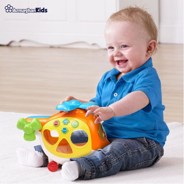 خرید آنلاین و حضوری اسباب بازی هلی کوپتر آموزشی موزیکال وی تک | سیسمونی ارمغان کیدز