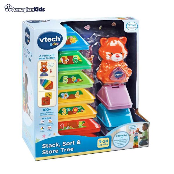 خرید آنلاین و حضوری اسباب بازی آموزشی موزیکال برج وی تک | سیسمونی ارمغان کیدز