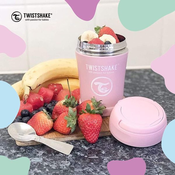 خرید آنلاین و حضوری فلاسک نگهدارنده غذای کودک تویست شیک | سیسمونی ارمغان کیدز