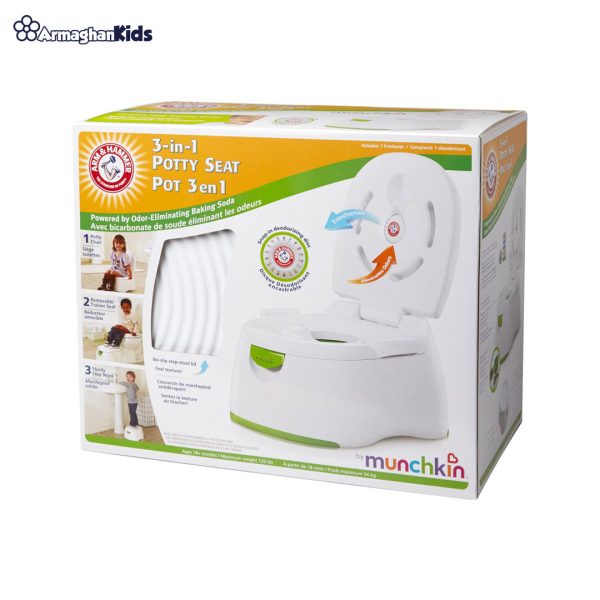 خرید آنلاین و حضوری لگن آموزشی کودک مانچکین | سیسمونی ارمغان کیدز