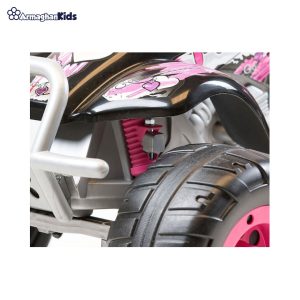 خرید آنلاین و حضوری موتور شارژی چهار چرخ ATV پگ پرگو دخترانه | سیسمونی ارمغان کیدز