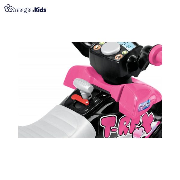 خرید آنلاین و حضوری موتور شارژی چهار چرخ ATV پگ پرگو دخترانه | سیسمونی ارمغان کیدز