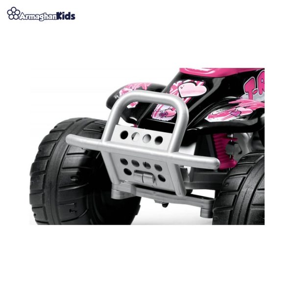 خرید آنلاین و حضوری موتور شارژی چهار چرخ ATV پگ پرگو دخترانه | سیسمونی ارمغان کیدز
