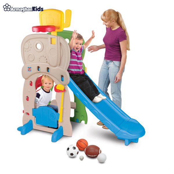 خرید آنلاین و حضوری مجموعه سرسره 5 کاره گرون آپ | سیسمونی ارمغان کیدز