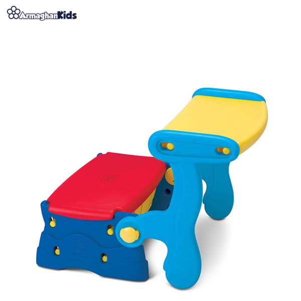خرید آنلاین و حضوری نیمکت چندمنظوره کودک گرون آپ | سیسمونی ارمغان کیدز