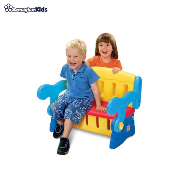 خرید آنلاین و حضوری نیمکت چندمنظوره کودک گرون آپ | سیسمونی ارمغان کیدز