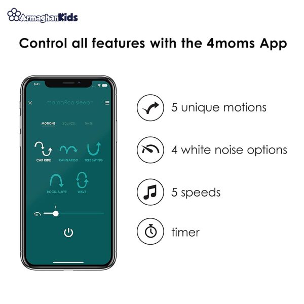 خرید آنلاین و حضوری گهواره برقی نوزاد فورمامز در فروشگاه سیسمونی ارمغان