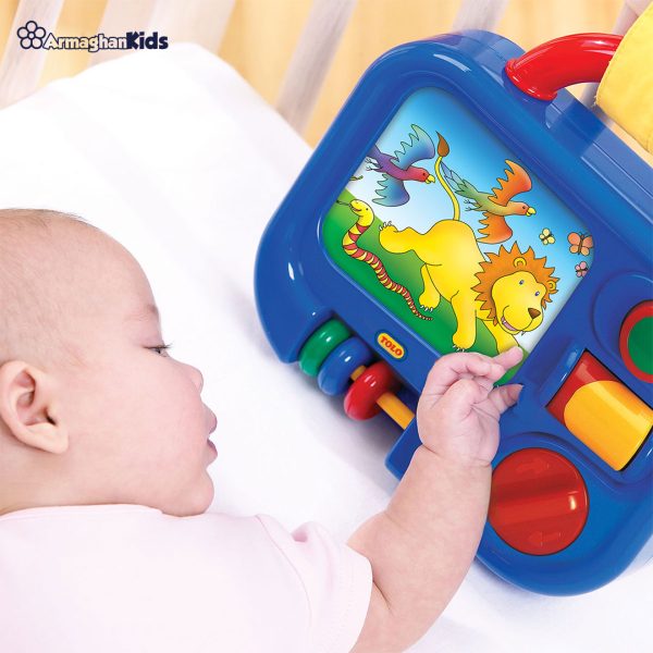 خرید حضوری و آنلاین اسباب بازی تلویزیون موزیکال تولو در فروشگاه سیسمونی ارمغان