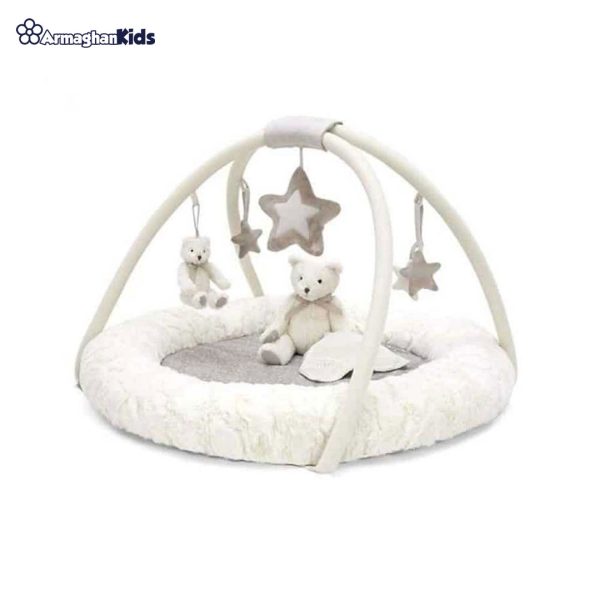baby4life-star-white-bear-play-mat-1 خرید حضوری و آنلاین تشک بازی لبه دار نوزاد بیبی فور لایف در فروشگاه سیسمونی ارمغان