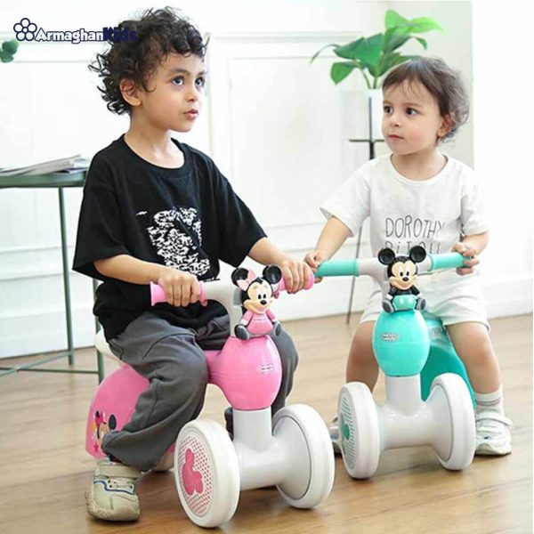 خرید حضوری و آنلاین دوچرخه تعادلی کودک میکی و مینی موس دیزنی در فروشگاه سیسمونی ارمغان