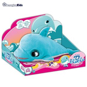 خرید حضوری و آنلاین عروسک پولیشی دلفین آبی در فروشگاه سیسمونی ارمغان