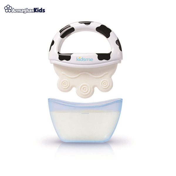 خرید حضوری و آنلاین دندانگیر یخی کیدزمی طرح گاو در فروشگاه سیسمونی ارمغان