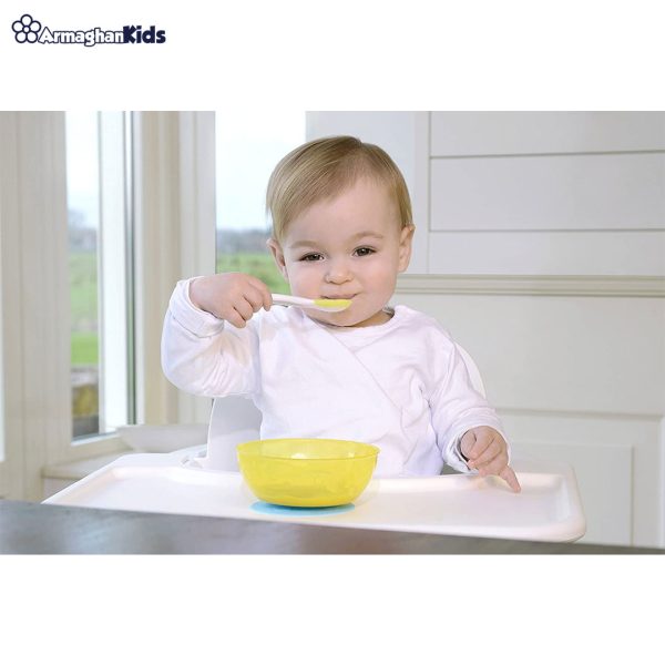خرید حضوری و آنلاین قاشق غذاخوری کودک حرارتی کیدزمی | فروشگاه سیسمونی ارمغان