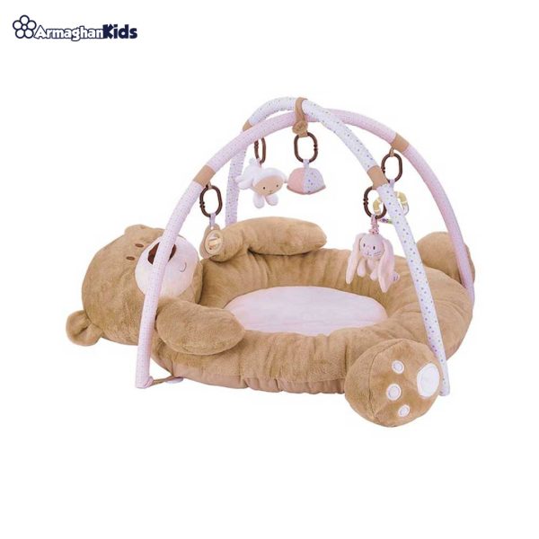 mothercare-teddy-bear-mattress-1 خرید حضوری و آنلاین تشک بازی لبه دار نوزاد مادرکر مدل تدی در فروشگاه سیسمونی ارمغان