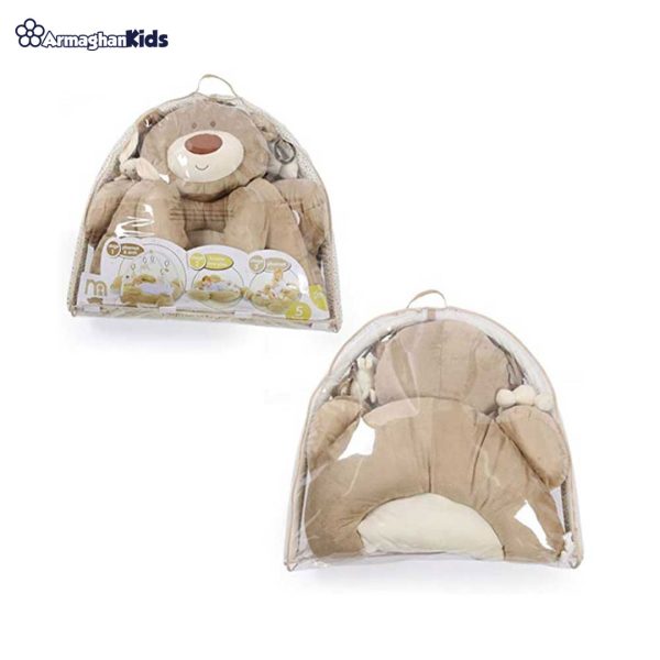 خرید حضوری و آنلاین تشک بازی لبه دار نوزاد مادرکر مدل تدی در فروشگاه سیسمونی ارمغان