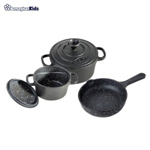 خرید حضوری و آنلاین سرویس چدن 5 پارچه کودک در فروشگاه سیسمونی ارمغان