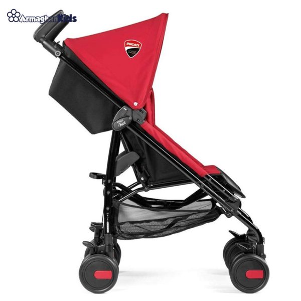 خرید حضوری و آنلاین کالسکه عصایی پگ پرگو مدل Pliko Mini Ducati در فروشگاه سیسمونی ارمغان
