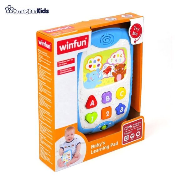 خرید آنلاین و حضوری اسباب بازی تبلت موزیکال وین فان در فروشگاه سیسمونی ارمغان