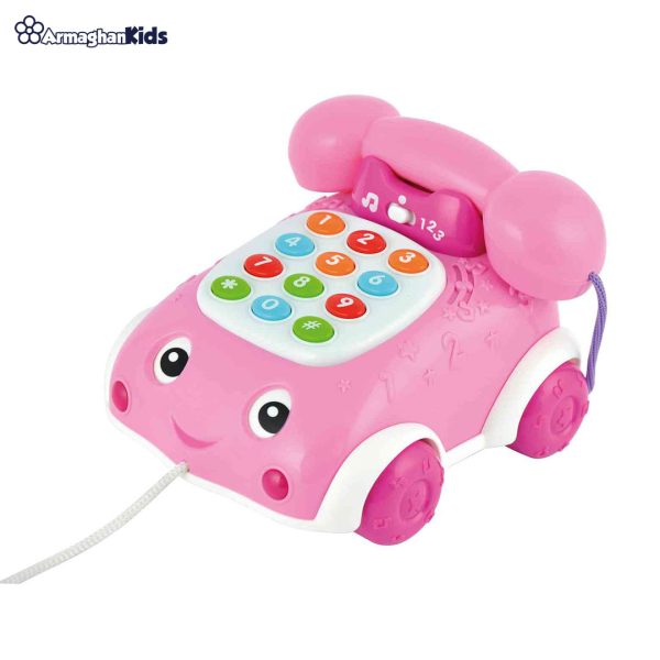 winfun-talk-n-pull-phone-1 خرید آنلاین و حضوری اسباب بازی تلفن موزیکال چرخدار و کشیدنی وین فان در فروشگاه سیسمونی ارمغان