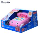 خرید آنلاین و حضوری اسباب بازی تلفن موزیکال چرخ‌دار و کشیدنی وین فان در فروشگاه سیسمونی ارمغان