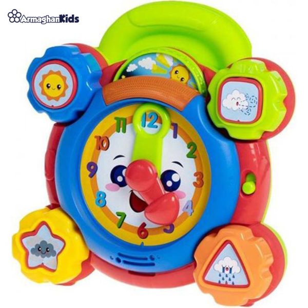 winfun-time-for-fun-learing-clock-1 خرید آنلاین و حضوری اسباب بازی آموزشی ساعت موزیکال وين فان در فروشگاه سیسمونی ارمغان